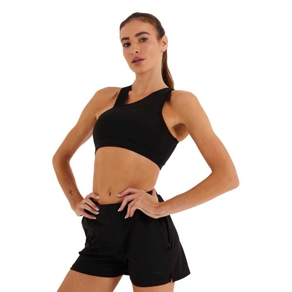 Ellesse Pacey Crop ärmlös T-shirt Svart 12 Kvinna