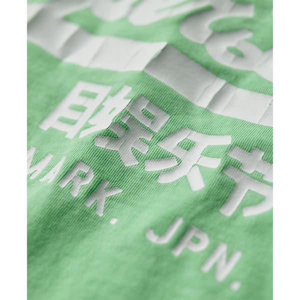 Superdry Neon Vl Graphic Fitted Ub T-shirt Med Korta ärmar Grönt L Kvinna