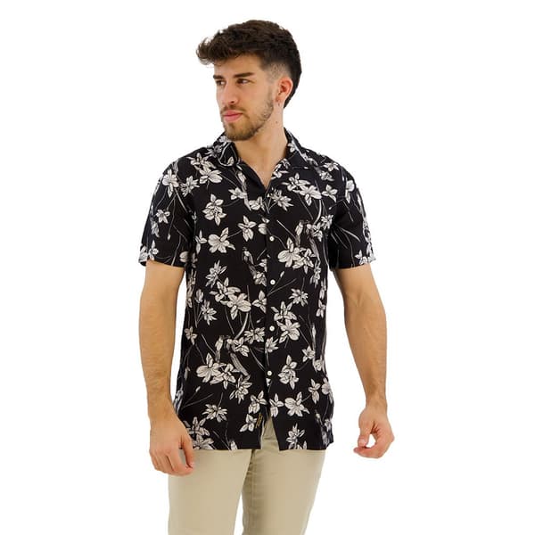 Superdry Open Collar Print Kortärmad Skjorta Flerfärgad 2XL Man
