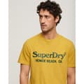 Miniatyrbild 4 av 5: Superdry Venue Classic Logo T-shirt Med Korta ärmar Gul 3XL Man