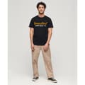 Miniatyrbild 1 av 4: Superdry Venue Duo Logo T-shirt Med Korta ärmar Svart S Man