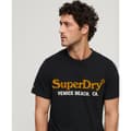 Miniatyrbild 2 av 4: Superdry Venue Duo Logo T-shirt Med Korta ärmar Svart S Man