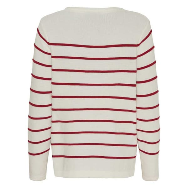 Sea Ranch Francoise T-shirt Med Lång ärm Röd M Kvinna