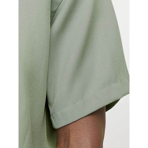 Jack & Jones Aaron Tencel Resort Kortærmet Skjorte Grøn M Mand