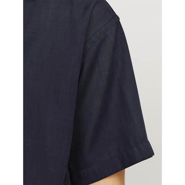 Jack & Jones Aaron Tencel Resort Lyhythihainen Paita Sininen M Mies