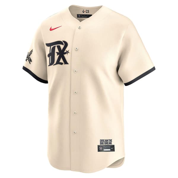 Nike Mlb Limited City Connect Jersey T-shirt Med Korte ærmer Beige M Mand