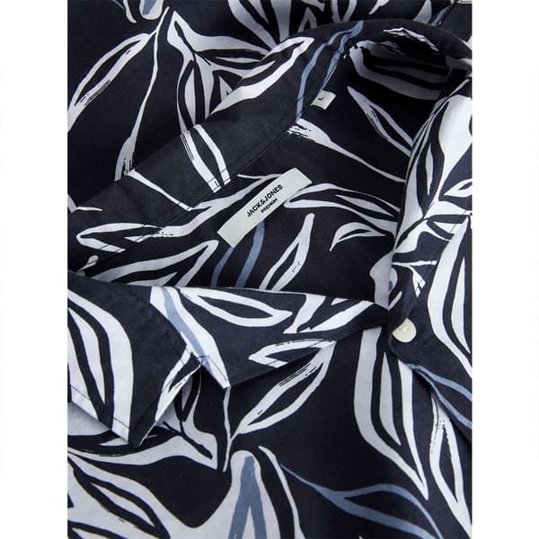 Jack & Jones Summer Leaf Kortärmad Skjorta Flerfärgad S Man