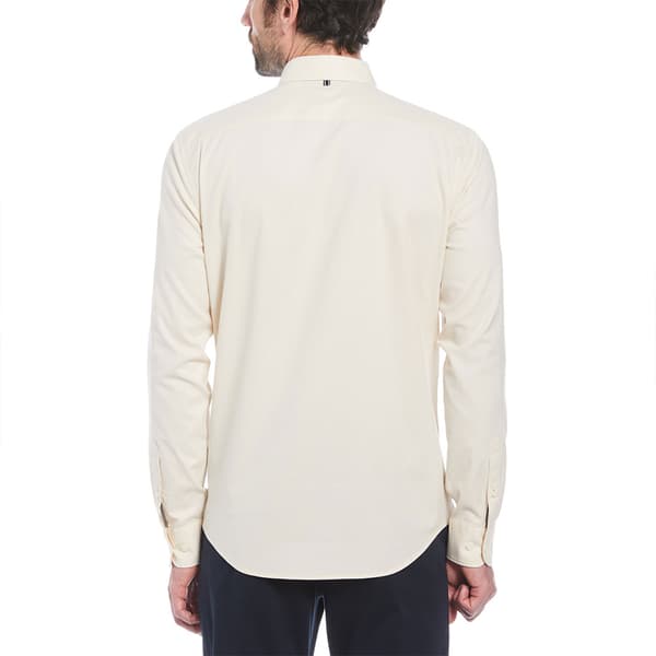 Original Penguin Oxford Stretch No Pocket Skjorta Med Långa ärmar Beige XL Man