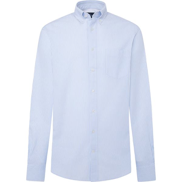 Hackett Hm3010087 Skjorte Med Lange ærmer Blå 3XL Mand