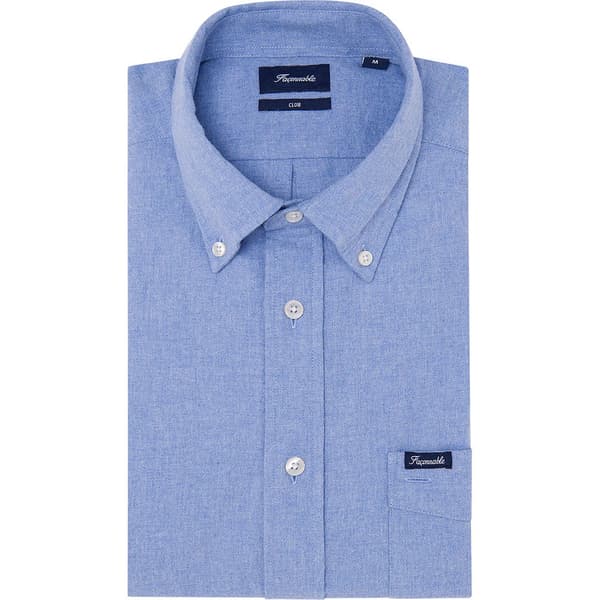 FaÇonnable Fm301863 Skjorte Med Lange ærmer Blå 2XL Mand
