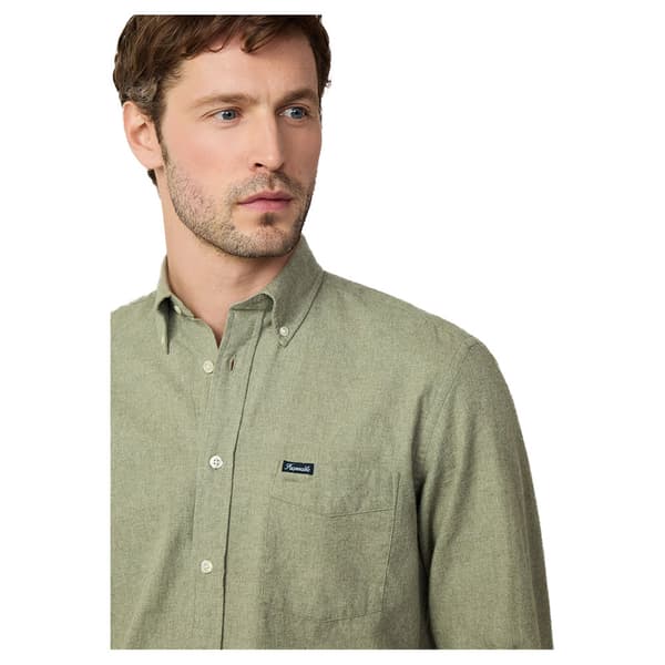 FaÇonnable Fm301863 Skjorte Med Lange ærmer Grøn 2XL Mand
