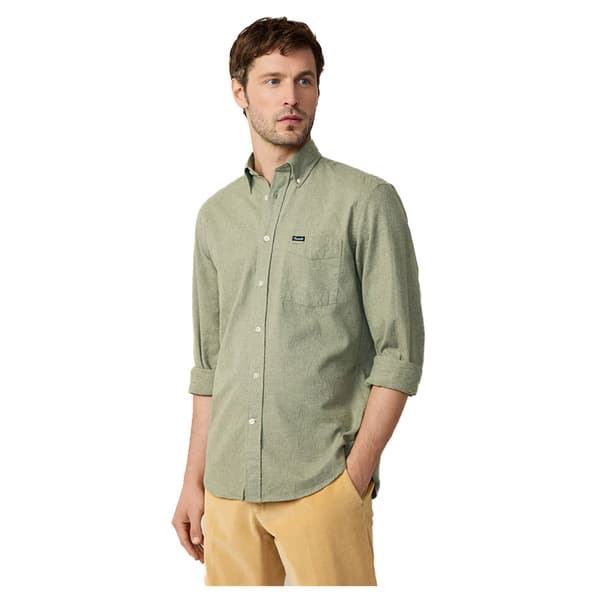 FaÇonnable Fm301863 Skjorte Med Lange ærmer Grøn 2XL Mand