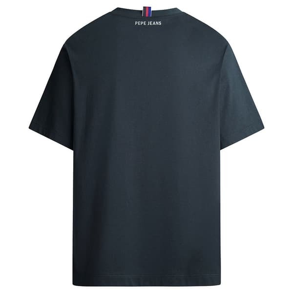 Red Bull Racing Colour Block Logo Tee T-shirt Med Korta ärmar Blå,Grå L Man