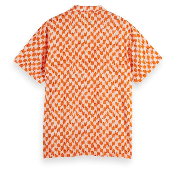 Scotch & Soda 178429 Lyhythihainen Paita Oranssi XL Mies
