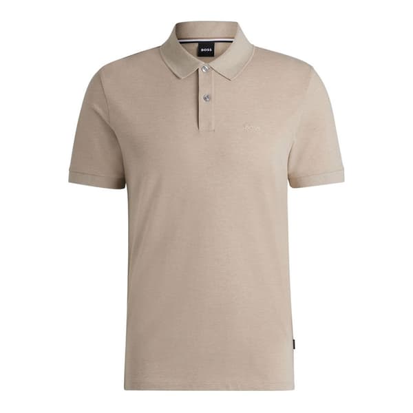 Boss Pallas Kortærmet Polo Beige 2XL Mand