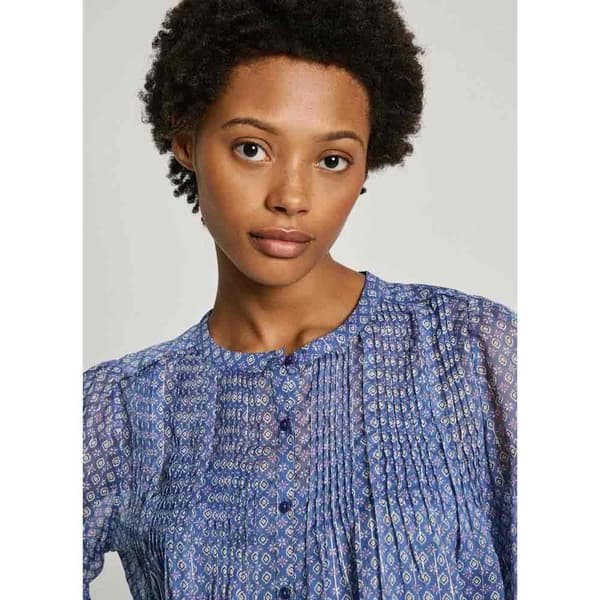 Pepe Jeans Pl304883 Pitkähihainen Pusero Sininen S Nainen