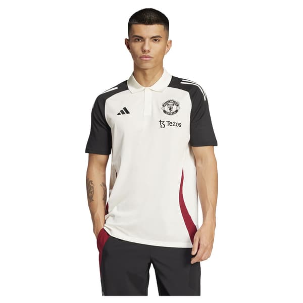 Adidas Manchester United Tiro 24 Kortærmet Polo  2XL Mand