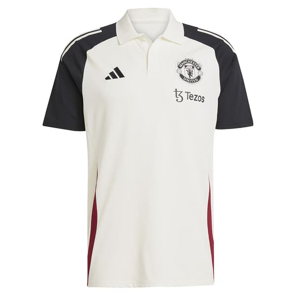 Adidas Manchester United Tiro 24 Kortärmad Polotröja  M Man