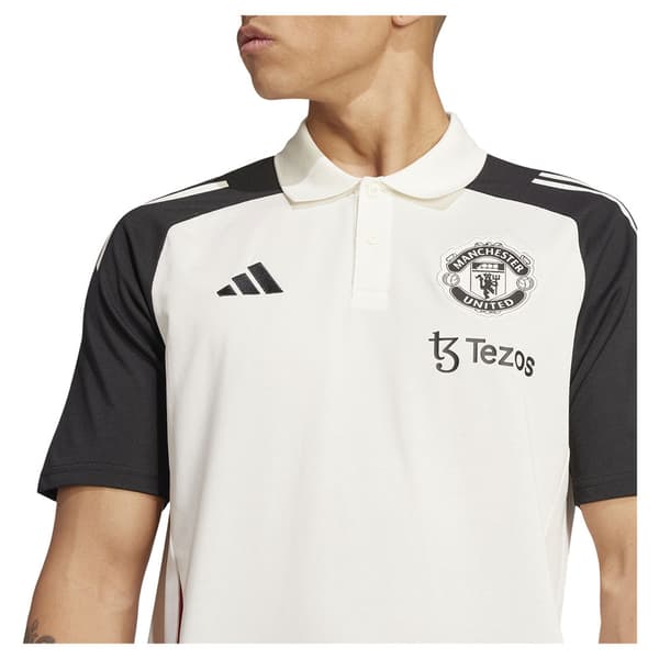 Adidas Manchester United Tiro 24 Kortärmad Polotröja  M Man