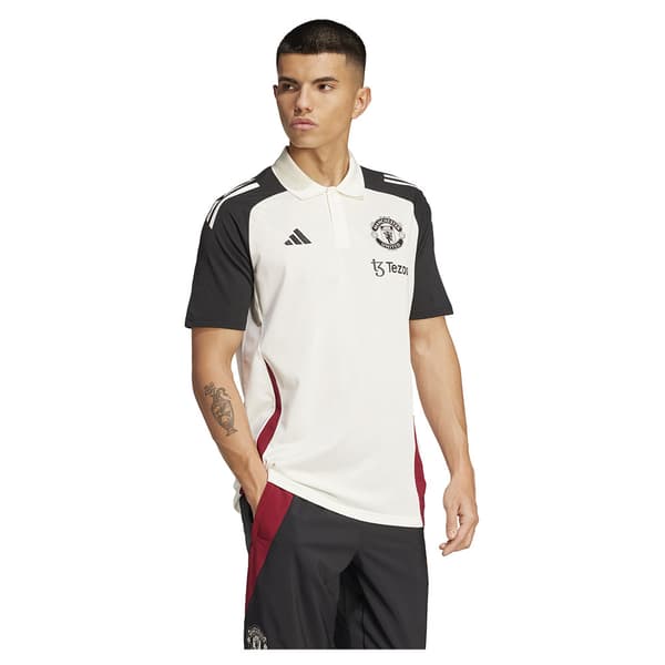 Adidas Manchester United Tiro 24 Kortärmad Polotröja  L Man