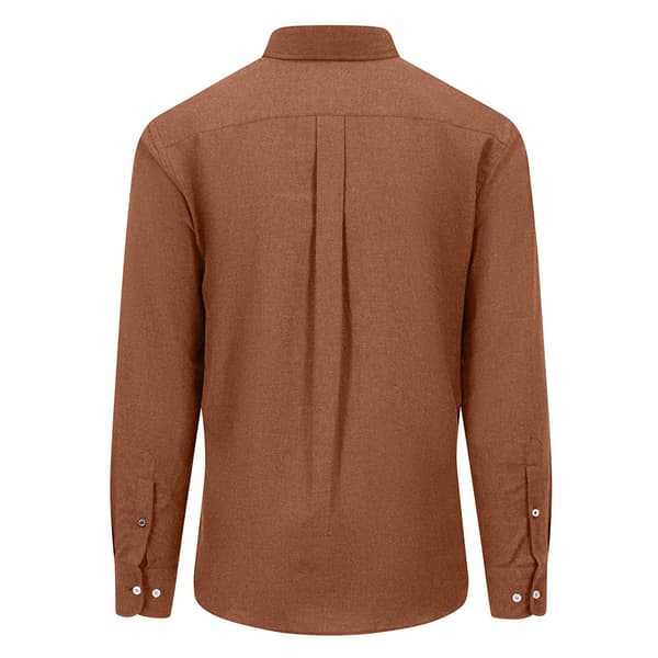 Fynch Hatton 14106040 Skjorte Med Lange ærmer Brun XL Mand