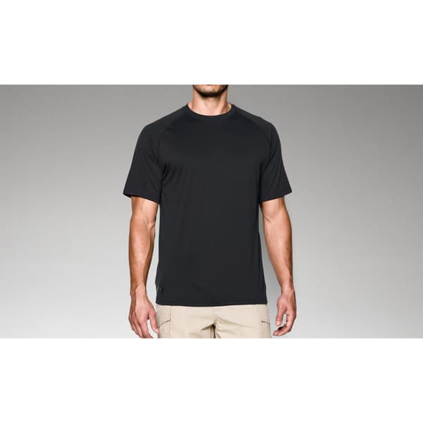 Under Armour Tactical Tech T-shirt Med Korte ærmer Sort S Mand