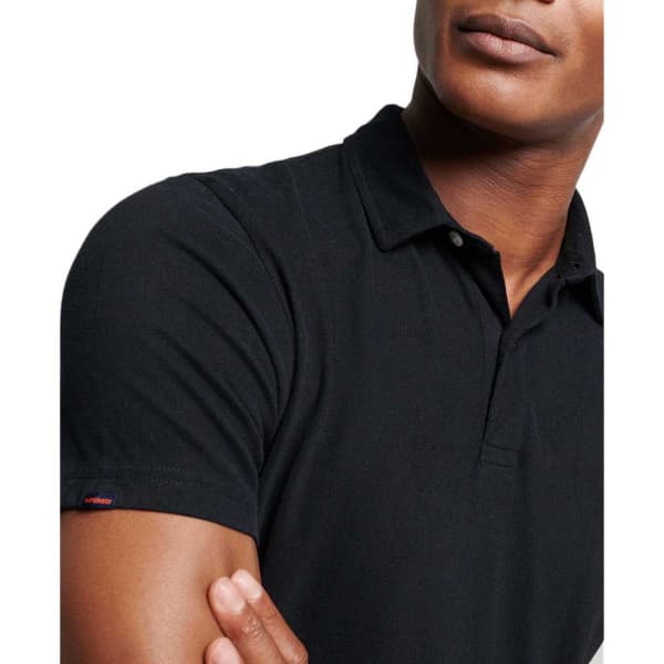 Superdry Studios Jersey Kortärmad Polotröja Svart 3XL Man