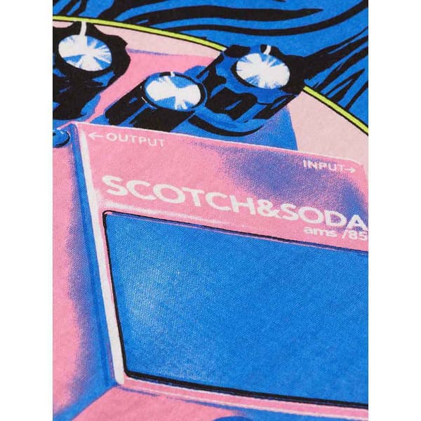 Scotch & Soda 174557 Pitkähihainen T-paita Valkoinen M Mies