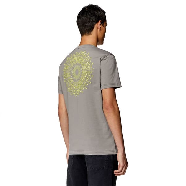 Diesel Diegor K71 T-shirt Med Korte ærmer Grå XL Mand
