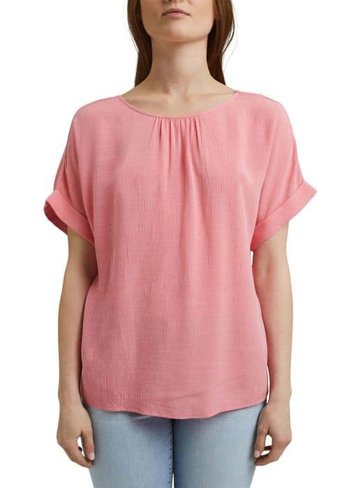 Blus - blus - likett Esprit - 051EE1F308 - Blus, 645/korall, 38 Dam