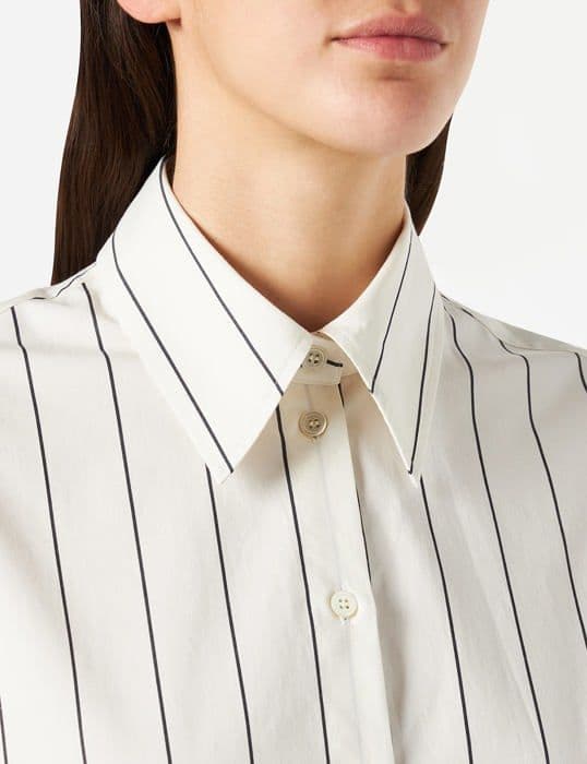 Blus - blus - likett Seidensticker - 132501-02 - Blus, Vit/Grå, 38 Damer