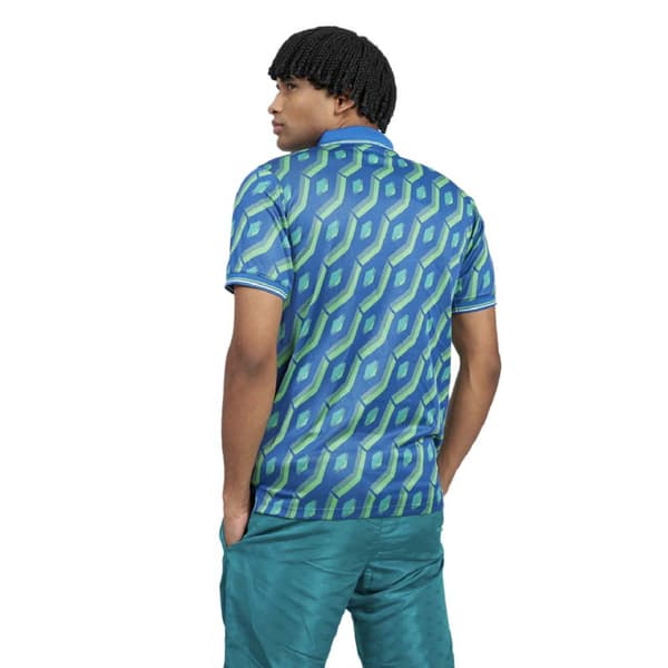 Umbro Jacquard Kortärmad Polotröja Grönt XL Man