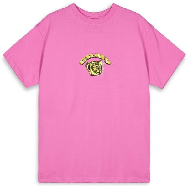Grimey The Slowly We Rot Lyhythihainen T-paita Pinkki XS Mies