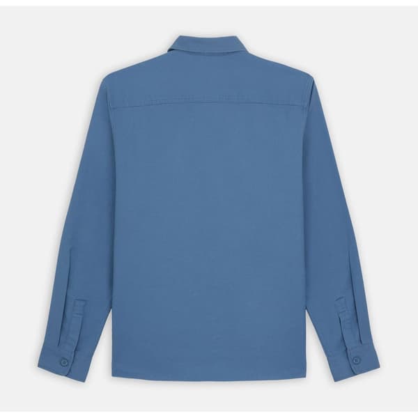 Dickies Florala Skjorta Med Långa ärmar Blå S Man