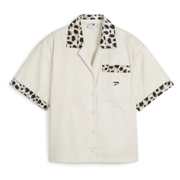 Puma Downtown Skjorta Beige XS Kvinna