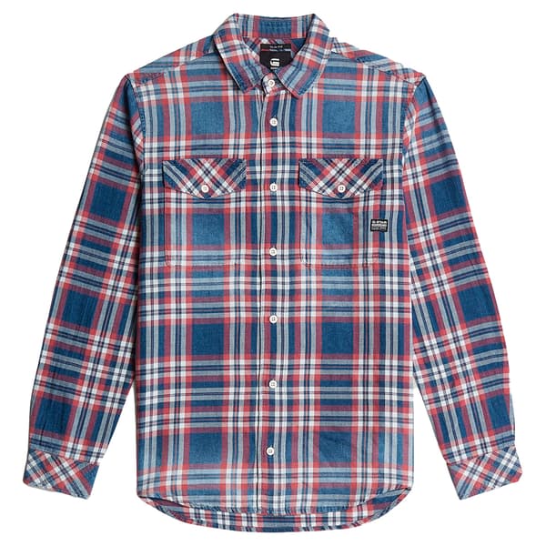 G-star D24963-e029 Marine Skjorte Med Lange ærmer Blå L Mand