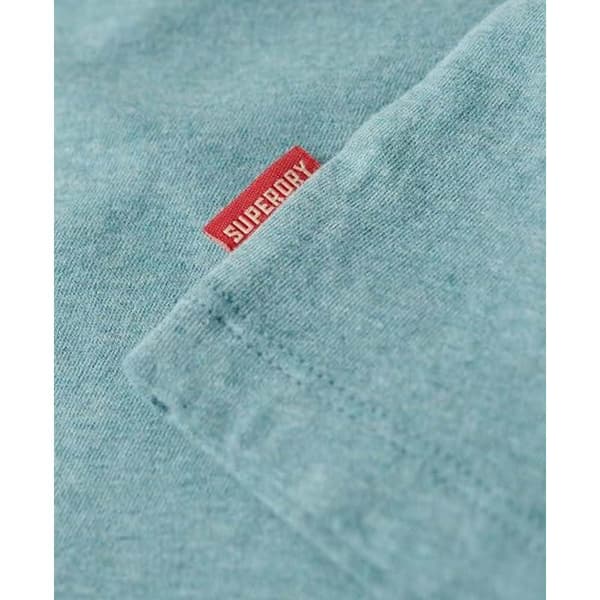 Superdry Embroidered Vl Relaxed T-shirt Med Korta ärmar Blå XS Kvinna