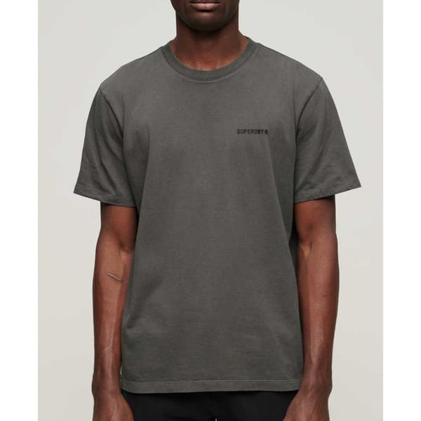 Superdry Overdyed Logo Loose T-shirt Med Korta ärmar Grå 3XL Man