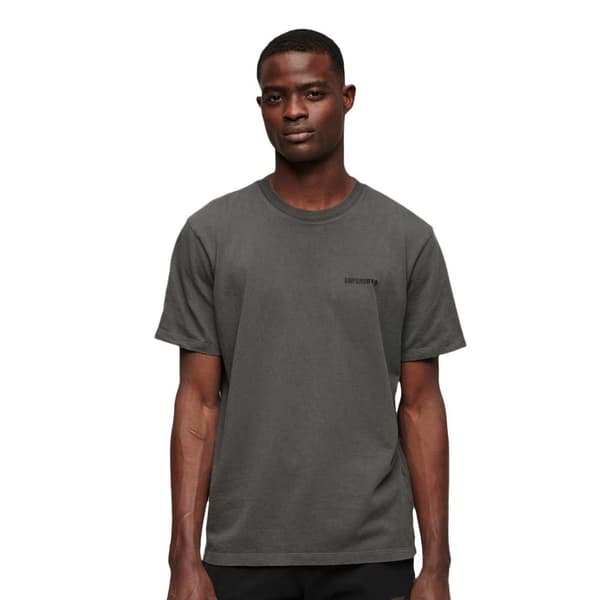 Superdry Overdyed Logo Loose T-shirt Med Korta ärmar Grå 3XL Man