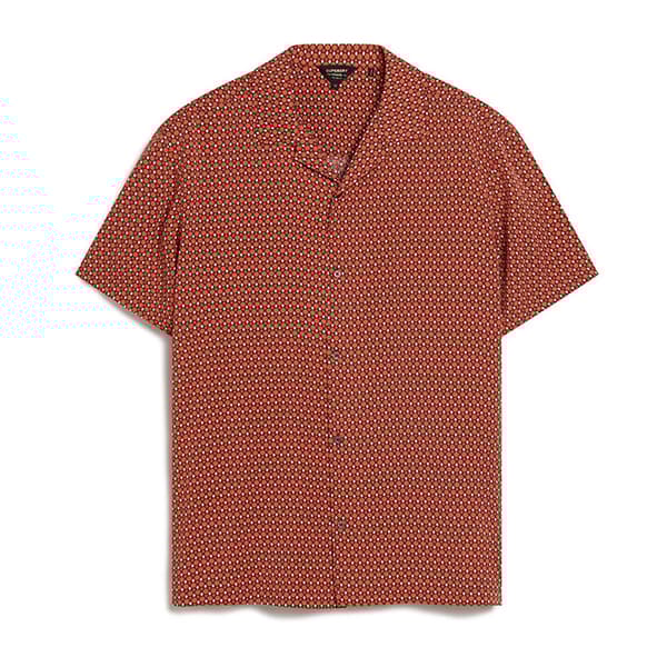 Superdry Revere 70s T-shirt Med Korta ärmar Orange 2XL Man