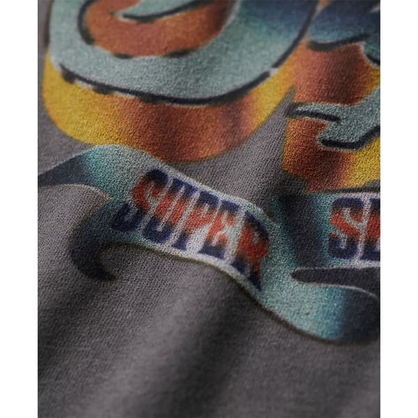 Superdry Rock Graphic Band T-shirt Med Korta ärmar Grå 2XL Man