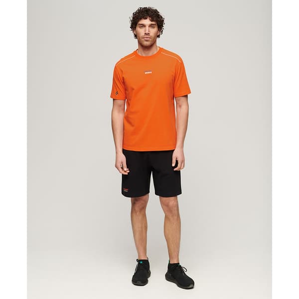 Superdry Sport Tech Logo Relaxed T-shirt Med Korta ärmar Orange 3XL Man