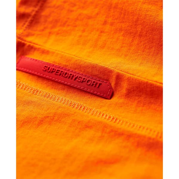Superdry Sport Tech Logo Relaxed T-shirt Med Korta ärmar Orange 3XL Man