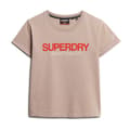 Miniatyrbild 2 av 6: Superdry Sportswear Logo Fitted T-shirt Med Korta ärmar Beige XL Kvinna