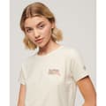 Miniatyrbild 2 av 3: Superdry Sportswear Logo Fitted T-shirt Med Korta ärmar Beige XL Kvinna