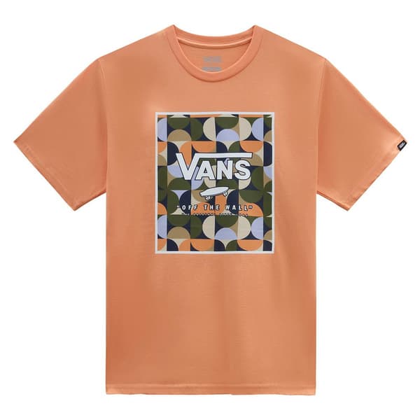 Vans Classic Print Box T-shirt Med Korta ärmar Orange L Man