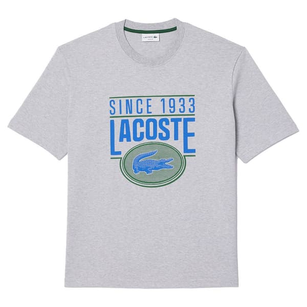 Lacoste Th7315 Lyhythihainen T-paita Harmaa 5 Mies