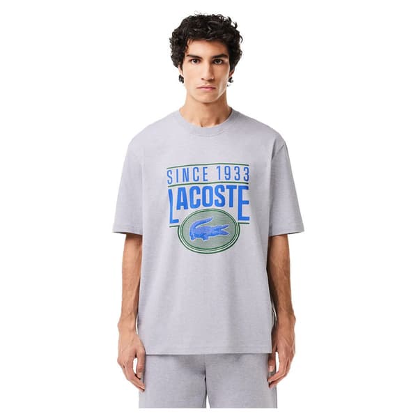 Lacoste Th7315 Lyhythihainen T-paita Harmaa 5 Mies