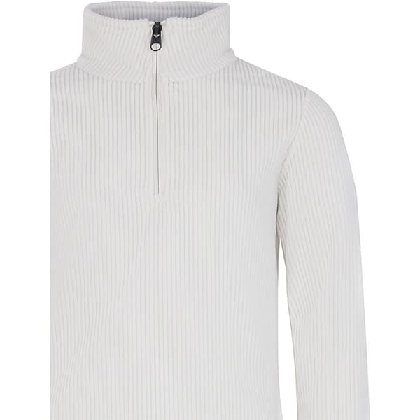 Protest Zora Halv Dragkedja Långärmad T-shirt Vit 116 cm Pojke