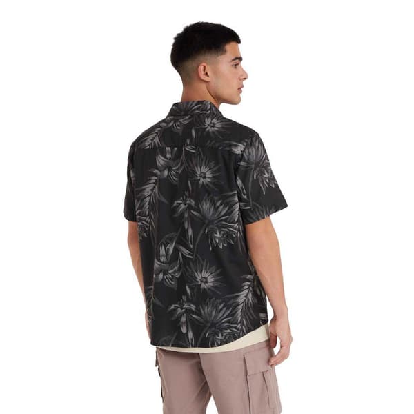 O´neill Mix&match Floral Kortærmet Skjorte Sort S Mand